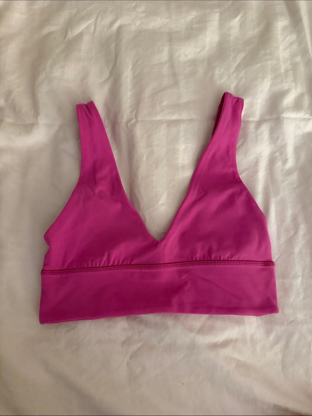 lululemon Align V-Neck Bra A/B Cups - Pink - Picture 2 of 3